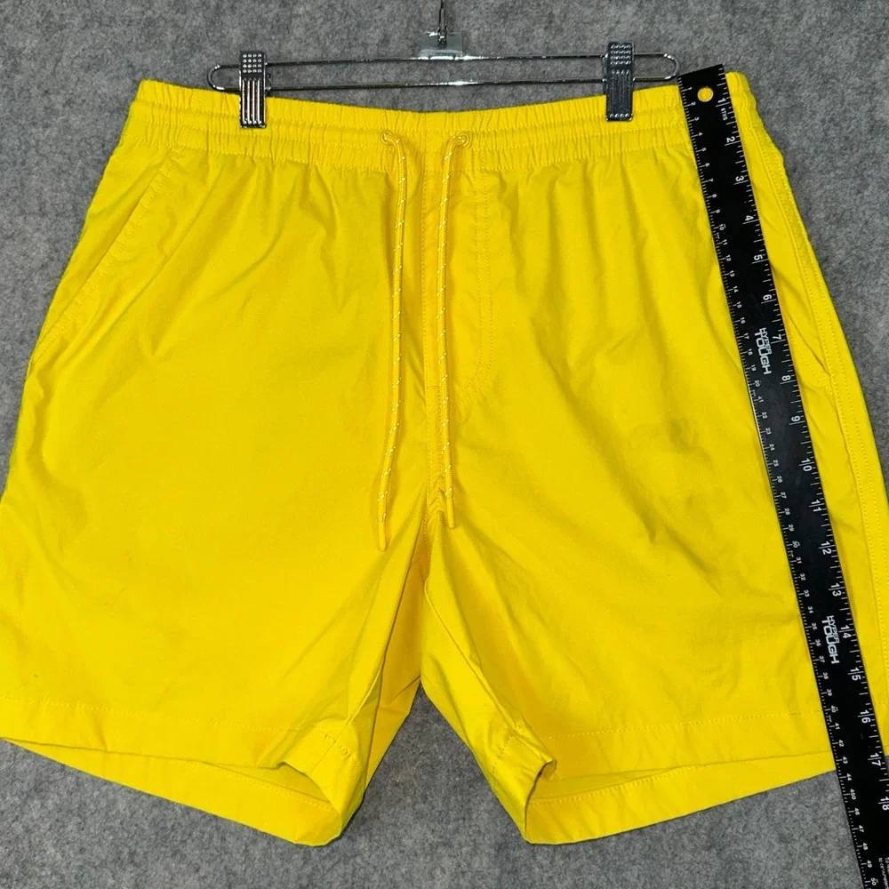 J. Crew Shorts Mens M Yellow Dock Short AV450 6